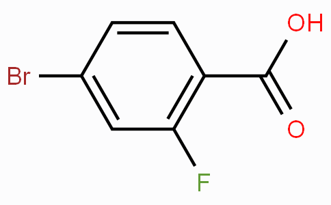 CAS No. 112704-79-7, 4-Bromo-2-fluorobenzoic acid