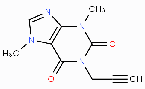 CAS No. 14114-46-6, 3,7-Dimethyl-1-(prop-2-yn-1-yl)-1H-purine-2,6(3H,7H)-dione