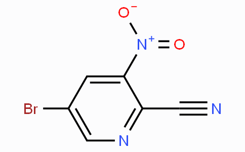 CAS No. 573675-25-9, 5-Bromo-3-nitropicolinonitrile