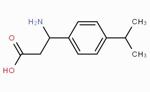 CAS No. 117391-53-4, 3-Amino-3-(4-isopropylphenyl)propanoic acid
