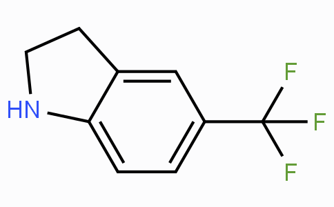 CAS No. 162100-55-2, 5-(Trifluoromethyl)indoline