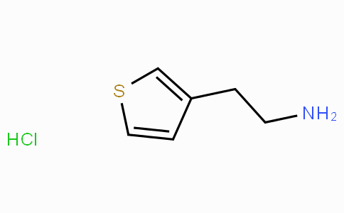 CAS No. 34843-84-0, 2-(Thiophen-3-yl)ethanamine hydrochloride