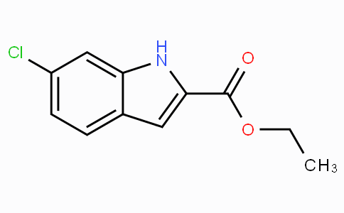 CAS No. 27034-51-1, Ethyl 6-chloroindole-2-carboxylate