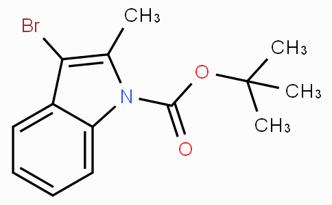 CAS No. 775305-12-9, tert-Butyl 3-bromo-2-methyl-1H-indole-1-carboxylate
