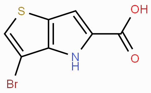 CAS No. 332099-36-2, 3-Bromo-4H-thieno[3,2-b]pyrrole-5-carboxylic acid