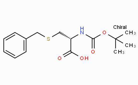 CAS No. 5068-28-0, (R)-3-(Benzylthio)-2-((tert-butoxycarbonyl)amino)propanoic acid