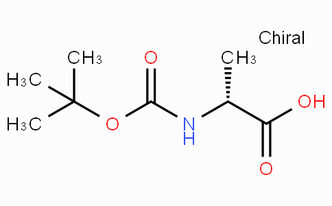 CAS No. 7764-95-6, (R)-2-((tert-Butoxycarbonyl)amino)propanoic acid