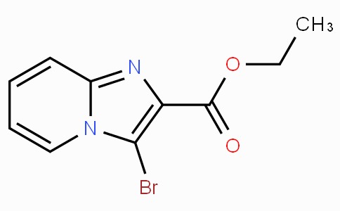 CAS No. 143982-54-1, Ethyl 3-bromoimidazo[1,2-a]pyridine-2-carboxylate