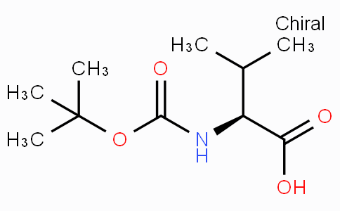 CAS No. 13734-41-3, (S)-2-((tert-Butoxycarbonyl)amino)-3-methylbutanoic acid