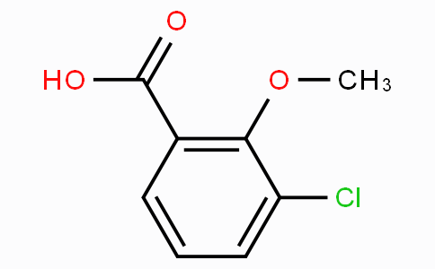 CAS No. 3260-93-3, 3-Chloro-2-methoxybenzoic acid