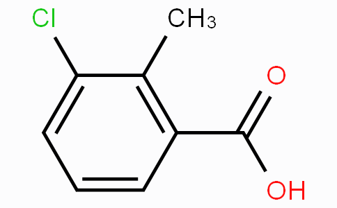CAS No. 7499-08-3, 3-Chloro-2-methylbenzoic acid