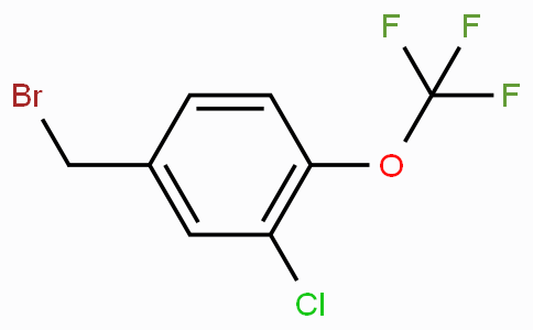 CAS No. 261763-18-2, 4-(Bromomethyl)-2-chloro-1-(trifluoromethoxy)benzene