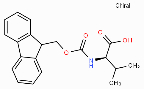 CAS No. 84624-17-9, (R)-2-((((9H-Fluoren-9-yl)methoxy)carbonyl)amino)-3-methylbutanoic acid
