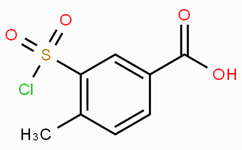 CAS No. 2548-29-0, 3-(Chlorosulfonyl)-4-methylbenzoic acid