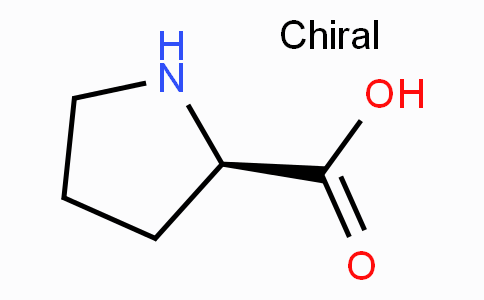CAS No. 344-25-2, (R)-Pyrrolidine-2-carboxylic acid