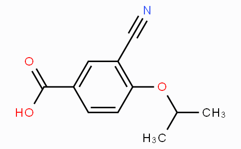 CAS No. 258273-31-3, 3-Cyano-4-isopropoxybenzoic acid