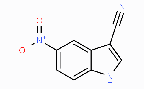 CAS No. 7147-14-0, 5-Nitro-1H-indole-3-carbonitrile