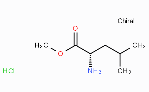 CAS No. 7517-19-3, (S)-Methyl 2-amino-4-methylpentanoate hydrochloride