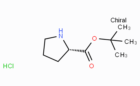 CAS No. 5497-76-7, (S)-tert-Butyl pyrrolidine-2-carboxylate hydrochloride