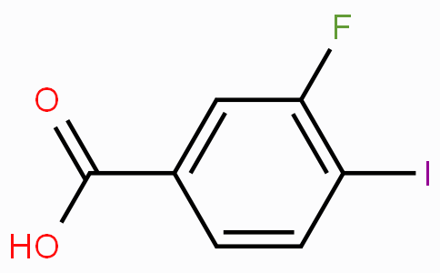 CAS No. 825-98-9, 3-Fluoro-4-iodobenzoic acid