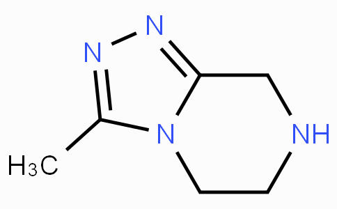 CAS No. 886886-04-0, 3-Methyl-5,6,7,8-tetrahydro[1,2,4]triazolo[4,3-a]pyrazine