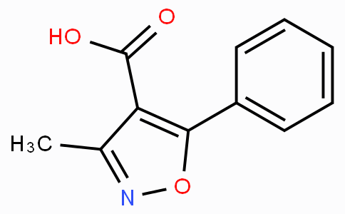 CAS No. 17153-21-8, 3-Methyl-5-phenylisoxazole-4-carboxylic acid