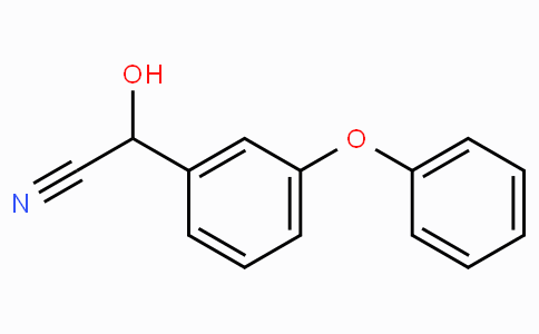 CAS No. 39515-47-4, 2-Hydroxy-2-(3-phenoxyphenyl)acetonitrile