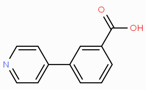 CAS No. 4385-78-8, 3-(Pyridin-4-yl)benzoic acid