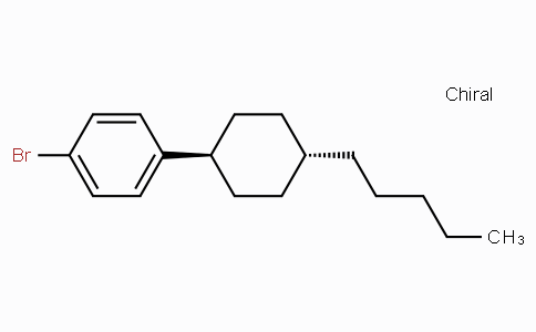 CAS No. 79832-89-6, 1-Bromo-4-(trans-4-n-pentylcyclohexyl)benzene