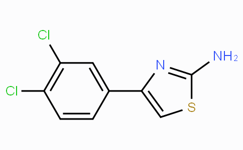 CAS No. 39893-80-6, 4-(3,4-Dichlorophenyl)thiazol-2-amine