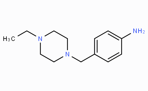 CAS No. 611225-86-6, 4-((4-Ethylpiperazin-1-yl)methyl)aniline