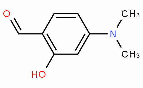 CAS No. 41602-56-6, 4-(Dimethylamino)-2-hydroxybenzaldehyde