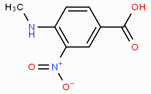 CAS No. 41263-74-5, 4-(Methylamino)-3-nitrobenzoic acid