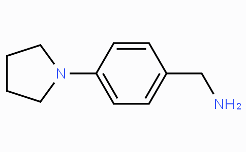 CAS No. 114365-04-7, (4-(Pyrrolidin-1-yl)phenyl)methanamine
