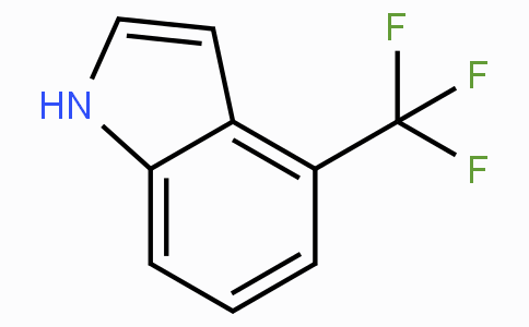 CAS No. 128562-95-8, 4-(Trifluoromethyl)-1H-indole
