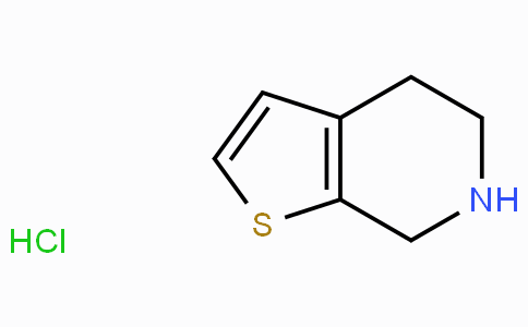 CAS No. 28783-38-2, 4,5,6,7-Tetrahydrothieno[2,3-c]pyridine hydrochloride