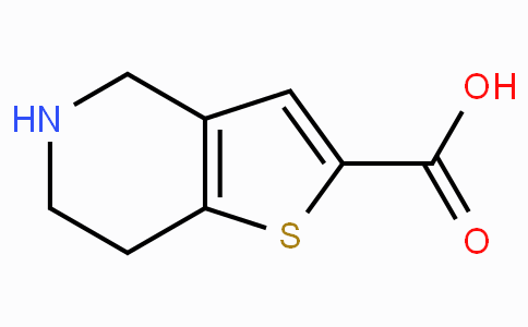 CAS No. 116118-98-0, 4,5,6,7-四氢噻吩[3,2-C]吡啶-2-羧酸