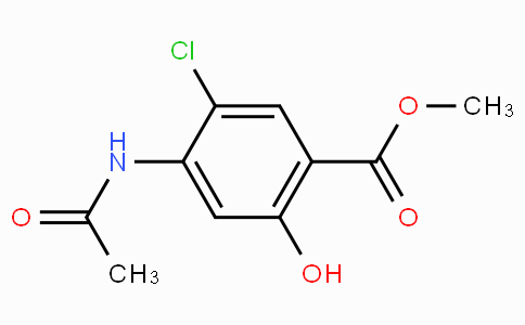 CAS No. 24190-77-0, Methyl 4-acetylamino-5-chloro-2-hydroxybenzoate
