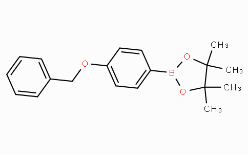 CAS No. 754226-40-9, 2-(4-(Benzyloxy)phenyl)-4,4,5,5-tetramethyl-1,3,2-dioxaborolane