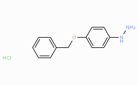 CAS No. 52068-30-1, (4-(Benzyloxy)phenyl)hydrazine hydrochloride