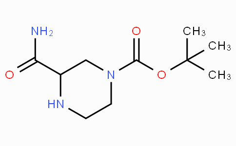 CAS No. 112257-24-6, tert-Butyl 3-carbamoylpiperazine-1-carboxylate