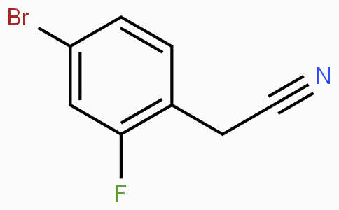 CAS No. 114897-91-5, 2-(4-Bromo-2-fluorophenyl)acetonitrile