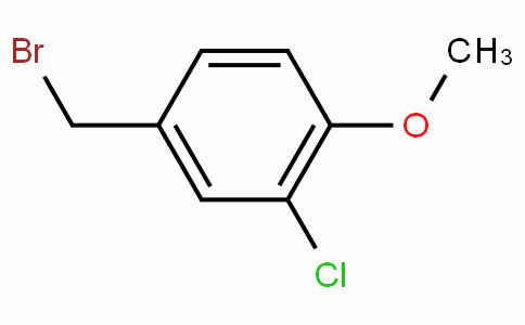 CAS No. 320407-92-9, 4-(Bromomethyl)-2-chloro-1-methoxybenzene