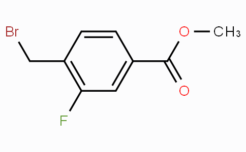 CAS No. 128577-47-9, Methyl 4-(bromomethyl)-3-fluorobenzoate