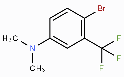 CAS No. 51332-24-2, 4-Bromo-N,N-dimethyl-3-(trifluoromethyl)aniline