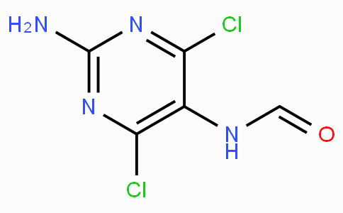 CAS No. 171887-03-9, N-(2-Amino-4,6-dichloropyrimidine-5-yl)formamide
