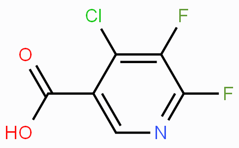 CAS No. 851386-32-8, 4-Chloro-5,6-difluoronicotinic acid