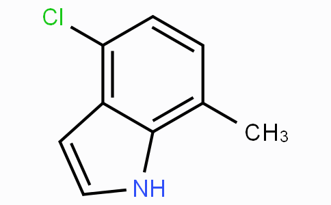 CAS No. 61258-70-6, 4-Chloro-7-methyl-1H-indole