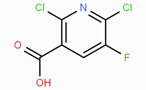 CAS No. 82671-06-5, 2,6-Dichloro-5-fluoronicotinic acid