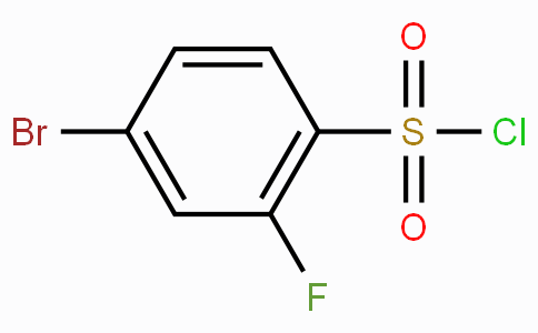 CAS No. 216159-03-4, 4-Bromo-2-fluorobenzene-1-sulfonyl chloride